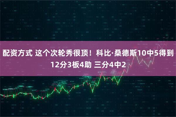 配资方式 这个次轮秀很顶！科比·桑德斯10中5得到12分3板4助 三分4中2